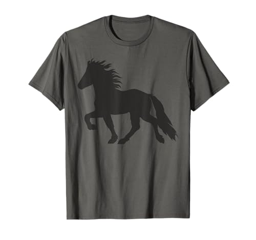 Edles Islandpferd Tölter Damen Mädchen Island Pferd T-Shirt