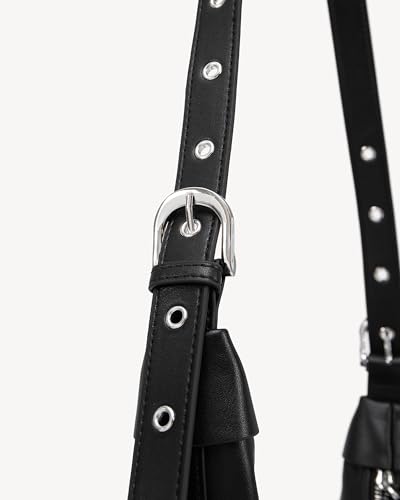 Image of NEWBELLA Small Shoulder Bags for Women - Trendy Underarm Purse & Crossbody Handbag for Daily Commute & Evening