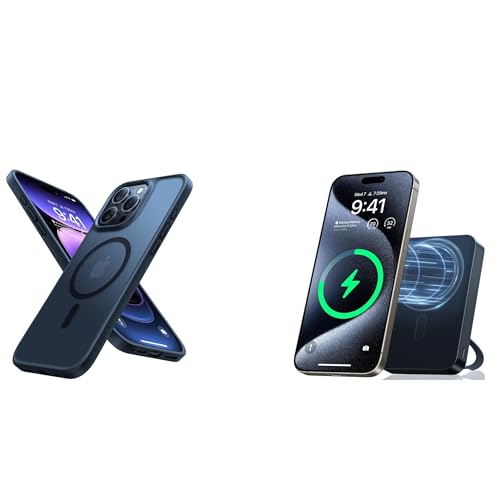 TORRAS Ostand 10,000mAh QI2 Magnetic Battery Pack with Stand & Magnetic Case — Buy Together to Save 15%
