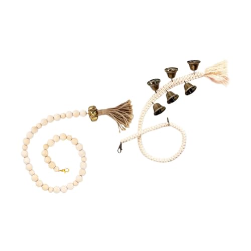 Yardwe Dog Training Bells Set Potty Training Bells for Puppies Dog Doorbells Hanging Pet Doorbell Indoor Use