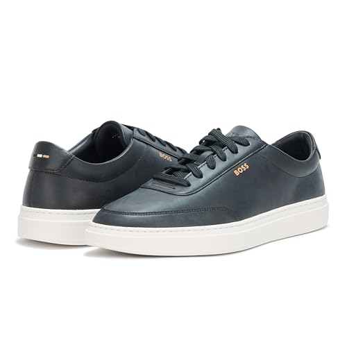 BOSS Men's Kieran Smooth Leather Tennis Sneaker3