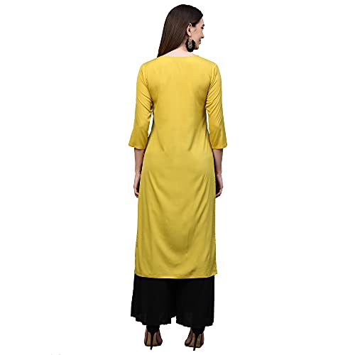 Image of ANNI DESIGNER Women's Crepe Regular Kurta