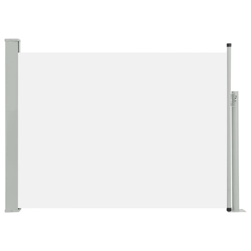 Store latéral rétractable pour stopper le vis-à-vis sur la terrasse