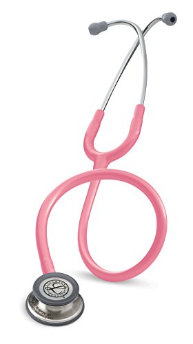 3M Littmann Classic III Estetoscopio con Grabado Gratuito y Linterna Pupilar de Regalo (Rosa Perla)