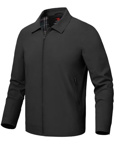 Rdruko Men's Light Jackets Windbreaker Spring Fall Lightweight Jackets Caual