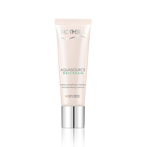 Biotherm Aquasource BB Cream, Crema Perfeccionadora Hidratante, Tono Fair to Medium 30ml