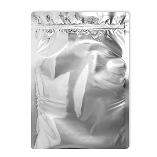 PackFreshUSA: Gallon Mylar Bags 10"x14" + 500cc Oxygen Absorbers for Long-Term Food Storage, Genuine Standard, Air-Tight, Heat Sealable - 25 Pack