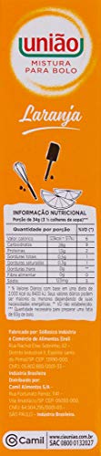MISTURA PARA BOLO LARANJA UNIÃO CX 400G