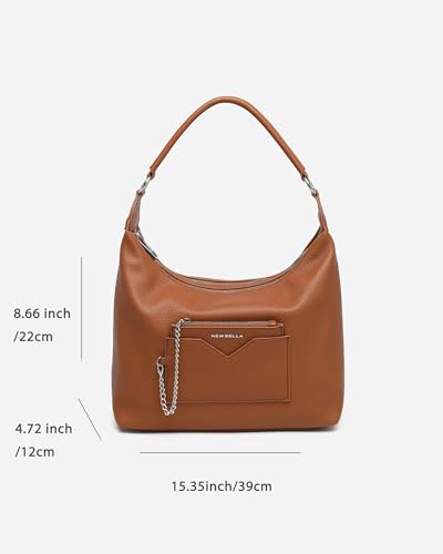 Image of NEWBELLA Small Shoulder Bags for Women - Trendy Underarm Purse & Crossbody Handbag for Daily Commute & Evening