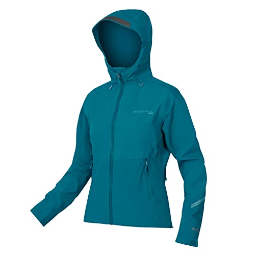 Endura Damen Radsport Jacke, Wasserdicht 2022-Fichtengrün, X-Large