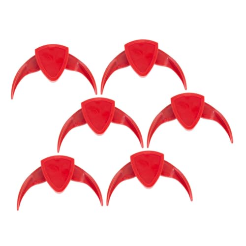 SOLUSTRE 6pcs Melon Peeler Tool Nut Shuckers Wear-resistant Melon Openers Black Easy to Use