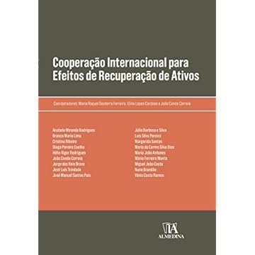 Capa do livro Cooperação Internacional Para Efeitos de Recuperação de Ativos