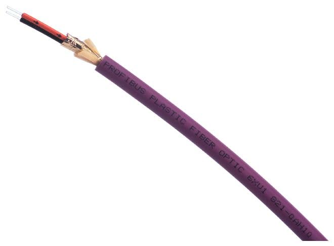 Siemens Simatic Net PROFIBUS kabel optyczny z tworzywa sztucznego 4 złącza 2 m