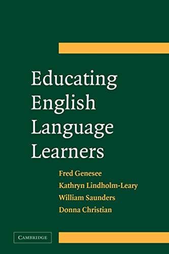 Educating English Language Learners: A Synthesis of Research Evidence