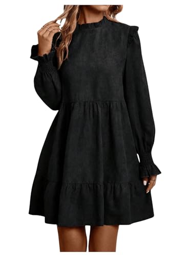 princess polly baby blue dress ROSEGAL Plus Size Gothic Turn-down Collar Striped Flounce Trim Dresses Black  Patchwork Panel Sleeveless Ruffles Dress Vestidos main image 1