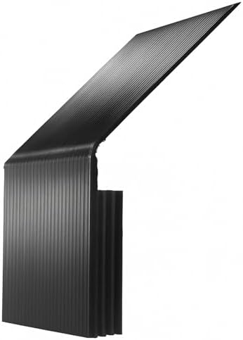 DCI Products FasciaVent - Black Roof Vent System boosts attic Airflow and Reduces Heat buildup- This Fascia Roof Vent Improves Ridge Ventilation- Upgrade Your roof with Our Fascia Vents Today- 22 pcs