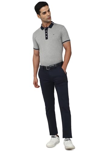 Image of Peter England Men's Mid Rise Slim Pants