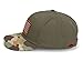 Paramount Outdoors American Flag Performance Ripstop American Fit US Patriotic Cap Fits Head Sizes MD - XX (Olive Throwback)