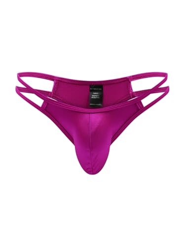 Body Aware Strappy Satin Thong for Men - Sexy Men's Underwear