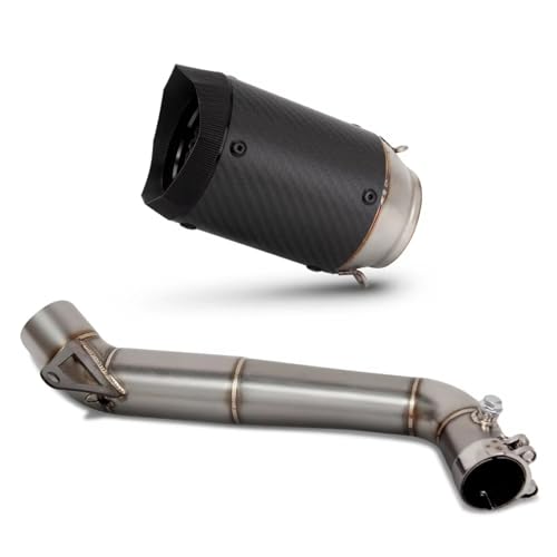 Tuyau d'échappement CBR1000RR en acier inoxydable durable pour raccordement de silencieux moto