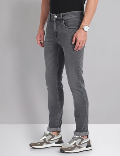 Image of Arvind AD Mid Rise Skinny Fit Jeans