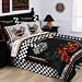 Harley Davidson Racing Flag Pillow Sham