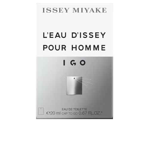 Issey Miyake Unisex L'EAU D'ISSEY IGO EAU DE Toilette Pour Homme 20ML, Negro, Standard