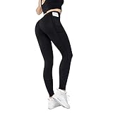 Design mit Hoher Taille: High Waist & Butt Lifting: Die Trainingshose für Frauen ist mit einem Design mit hoher Taille ausgestattet. Die Bauchkontrolle hebt Ihre Kurven und Ihren Hüfttyp perfekt hervor. Die schlanken Linien lassen Ihren Körper schlanker aussehen.