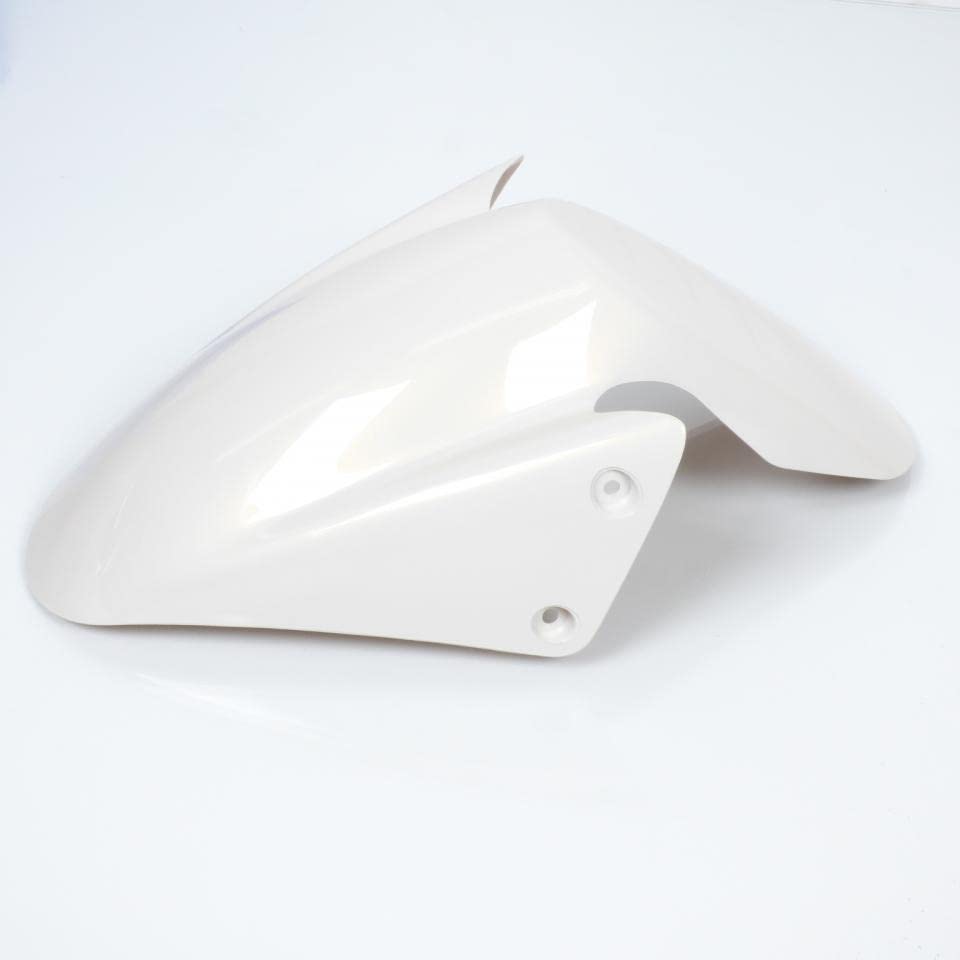 Garde boue avant TNT scooter Yamaha 50 Jog R carenage blanc brillant