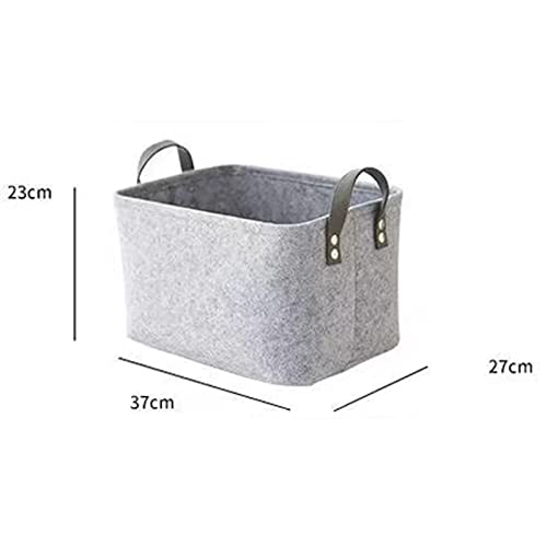 Faltbar Kaminholztasche, praktische Einkaufstasche, Filztasche für Kaminholz Kaminholztasche Filz Shopper Einkaufstasche Filzkorb Zeitungen Kaminholz Filztasche Groß 37 x 27 x 23 cm-3