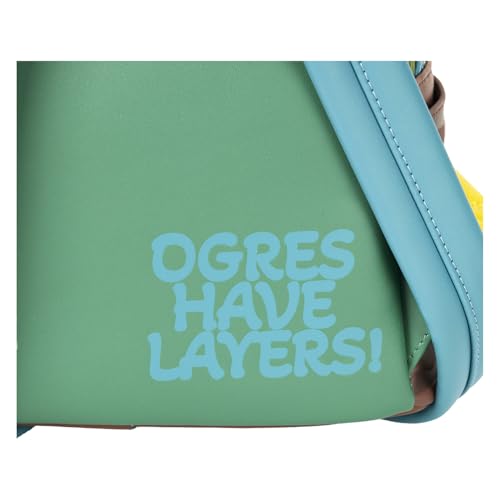 Image of Loungefly DreamWorks Shrek Spring Vibes Mini Backpack
