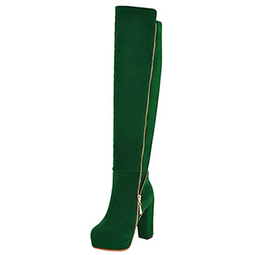 Bottes hautes décontractées mollet large confort marche prolongée