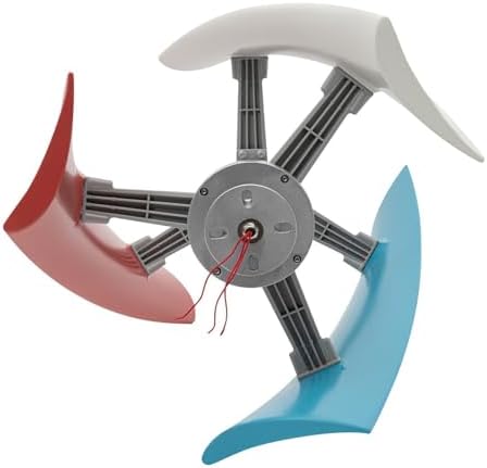 1200W Vertical Axis Wind Turbine Kit with 2x100W Solar Panels & Controller, 12V/24V Renewable Energy System for Off-Grid Power Generation
