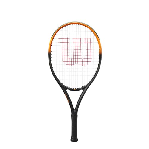 Raqueta de tenis Wilson junior Black/Orange 24"