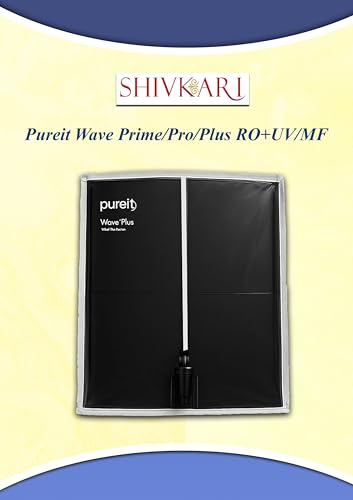 Image of Body Protective Cover Compatible with Pureit Wave Prime /Pro /Plus RO+UV /MF Dust proof, Transparent, Scratch Resistant, Needle Crafted.