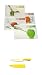 Produktbild Küchenmesser Pro Chef Messer gelb 20 cm 2teilig Inklusive Klingenschutz aus Kunststoff zum Schutz der Klingen + Tischunterlagen-Set 4-teilig, abwaschbar, Tischset, Platzset