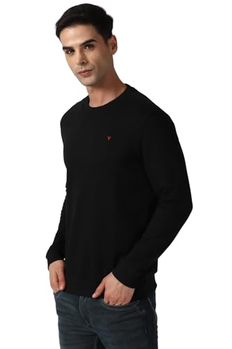 Image of Van Heusen Men Round Neck Cotton Sweatshirt