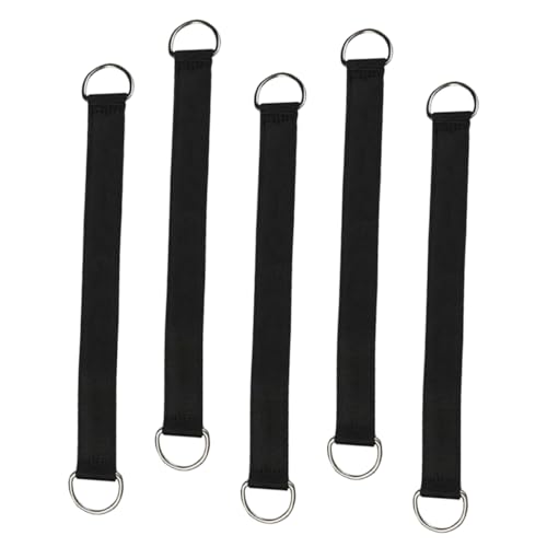 FUNOMOCYA Stainless Steel Swing Hooks Swivel Hook Set 5 Pack for Outdoor Swing and Hammock Hanging