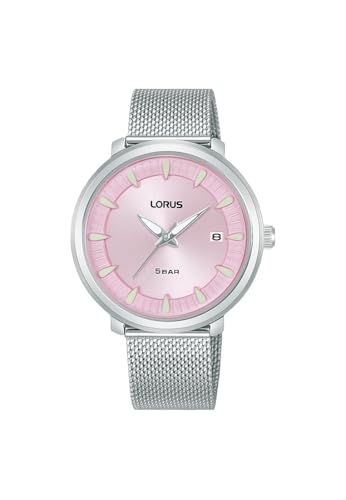 LORUS Casual Watch RG807DX9 montre bracelet acier homme quartz noir