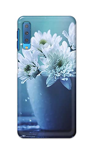 Image of PRINTFIDAA Flowers in The Glass On The Table Printed Designer Hard Back Case Cover for Samsung Galaxy A7 (2018), SM-A750F /DS, SM-A750G, SM-A750FN /DS -(TI) MVN1002