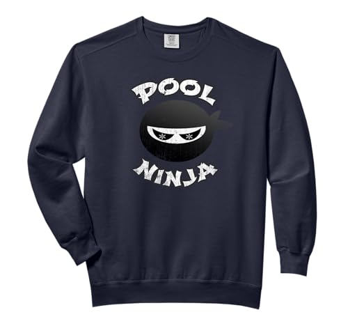 Pool Ninja Multitasking Gym Manager Water Theme Park Resort Comfort Colors Adult Sweatshirt