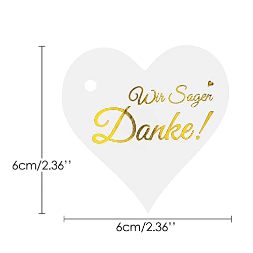 G2PLUS 100 PCS Etichette Regalo,Etichette in Carta...