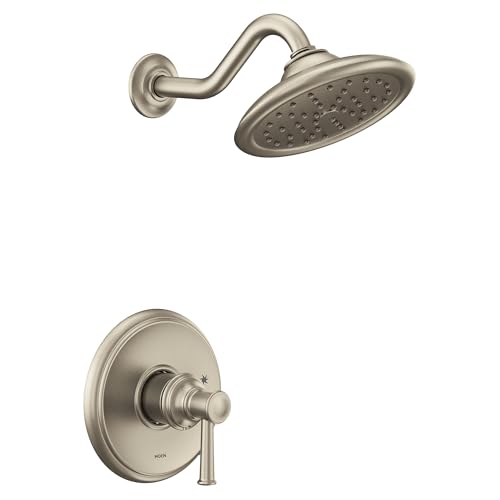 Moen UT2312EPBN Belfield M-CORE 2-Series Kit de ducha con 1 manija, requiere válvula, níquel cepillado miniatura 1
