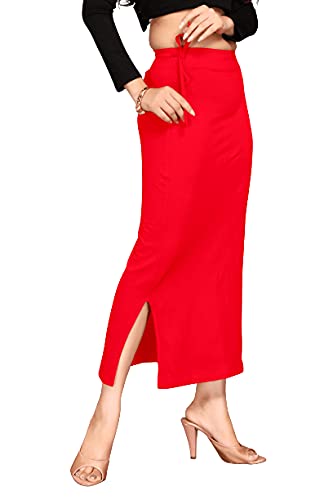 Image of Side Rope Saree Shapewear, Petticoat, Skirts for Women Polylycra Saree Shaper for Saree Dress