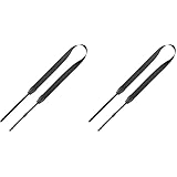 [ハクバ] HAKUBA カメラストラップ ルフトデザイン ツイルネックストラップ 25 ミラーレス用 KST-65T25 ショルダーストラップ 25mm幅 しなやかで手に巻き付けやすい ネックストラップ (× 2)