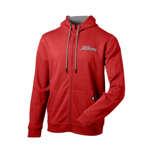 Polaris Off Road Mens RZR Logo Full Zip Hoodie