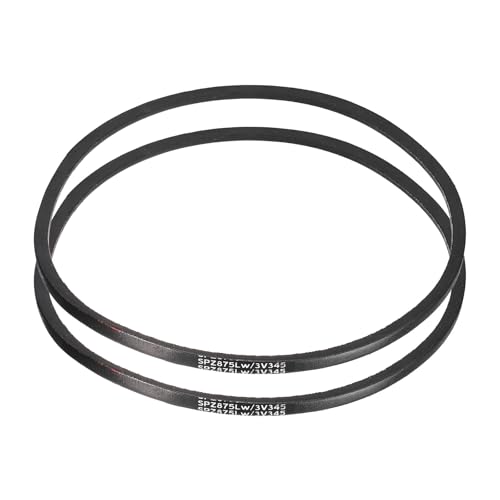 QUARKZMAN 2 Stück SPZ875 Keilriemen 10 x 875, Förderbänder aus Gummi für Automotor, Industrielle Ausrüstung, Mechanismus