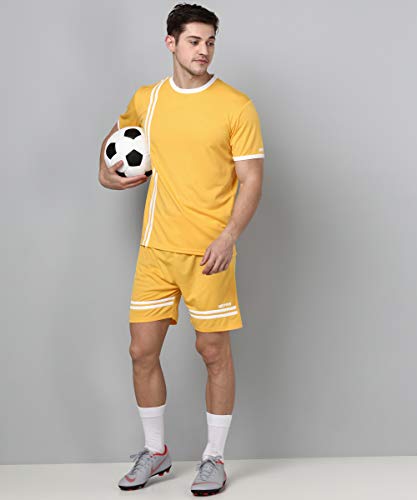 Image of Adults Mens Football Soccer Set of Jersey with Shorts