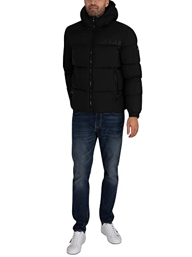 Tommy Hilfiger Giacca High Loft, Black, S Uomo