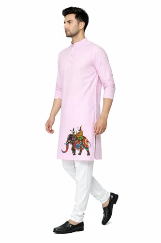 Image of Men's Digital Printed Kurta for Festival
